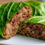 Lentil Walnut Meatloaf Wraps