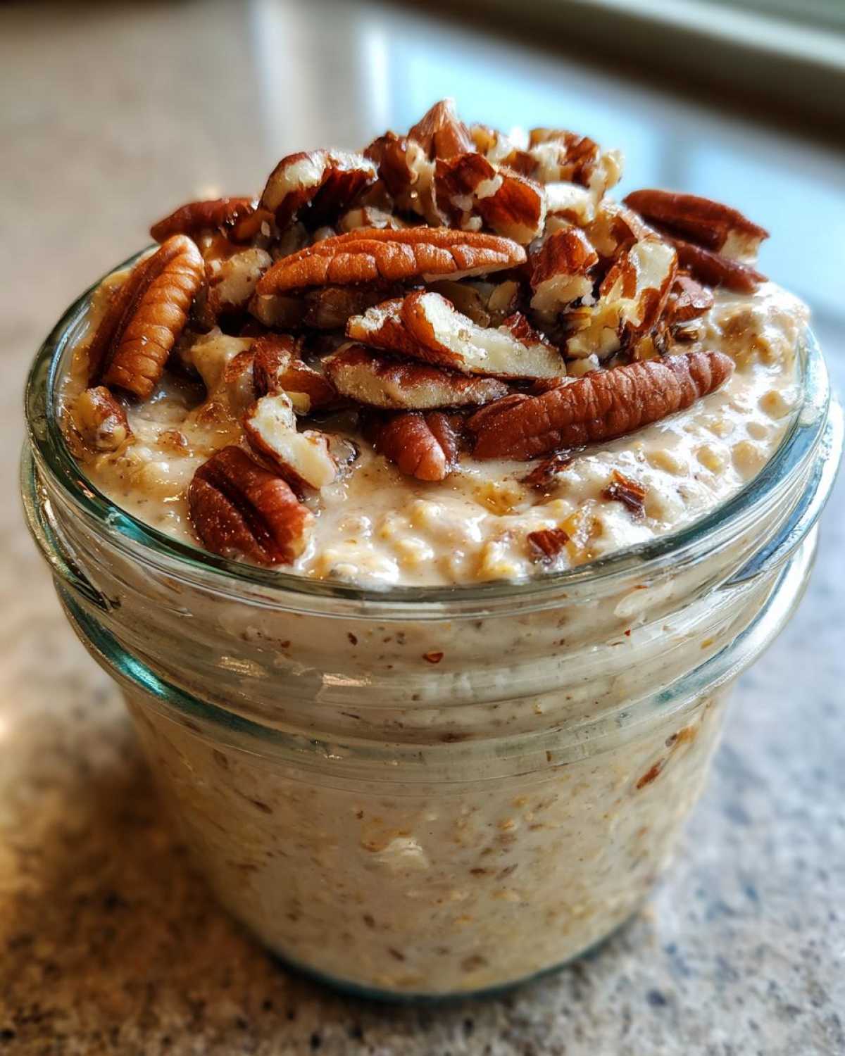 Maple Cinnamon Crunch Overnight Oats - detail 1