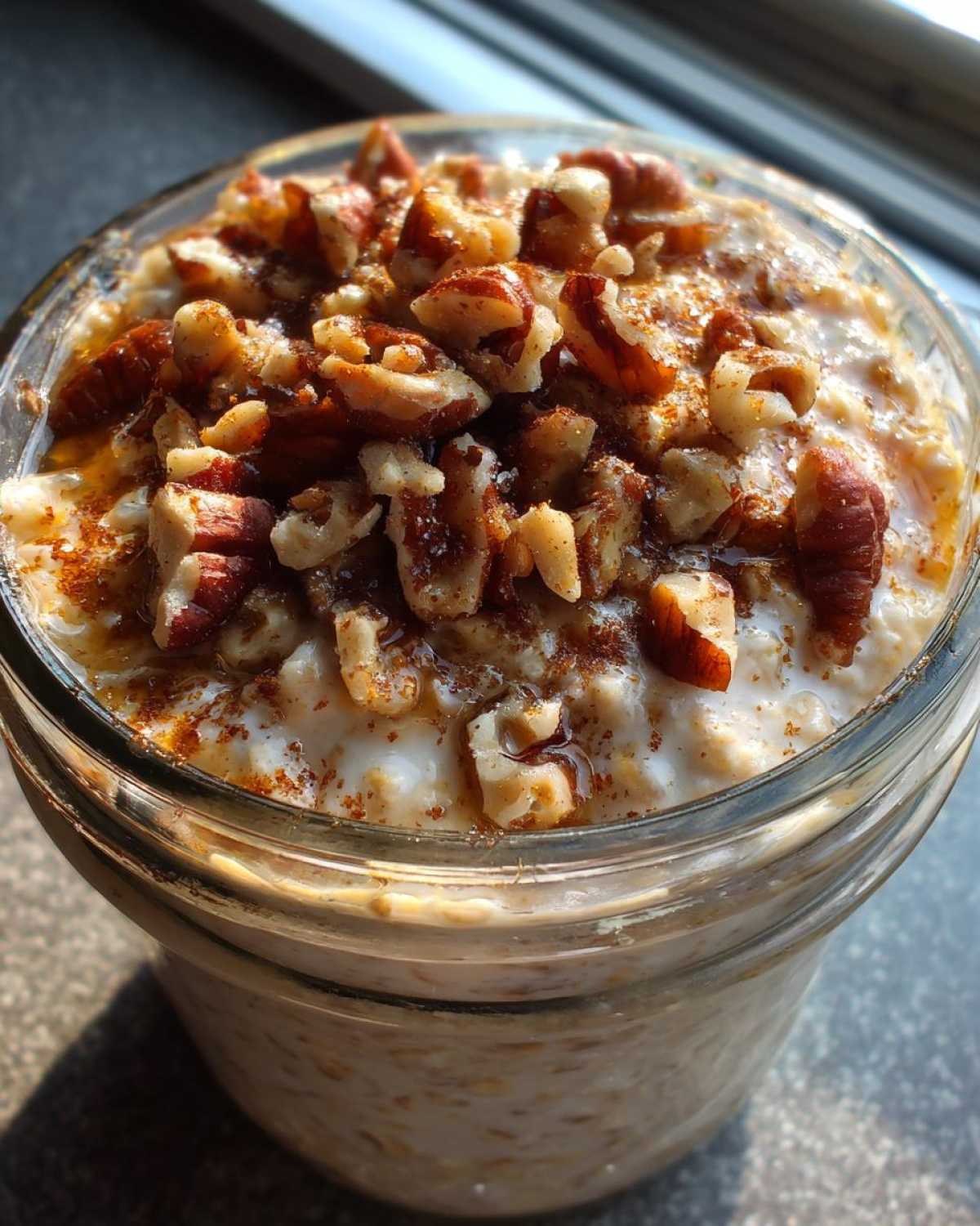 Maple Cinnamon Crunch Overnight Oats - detail 2
