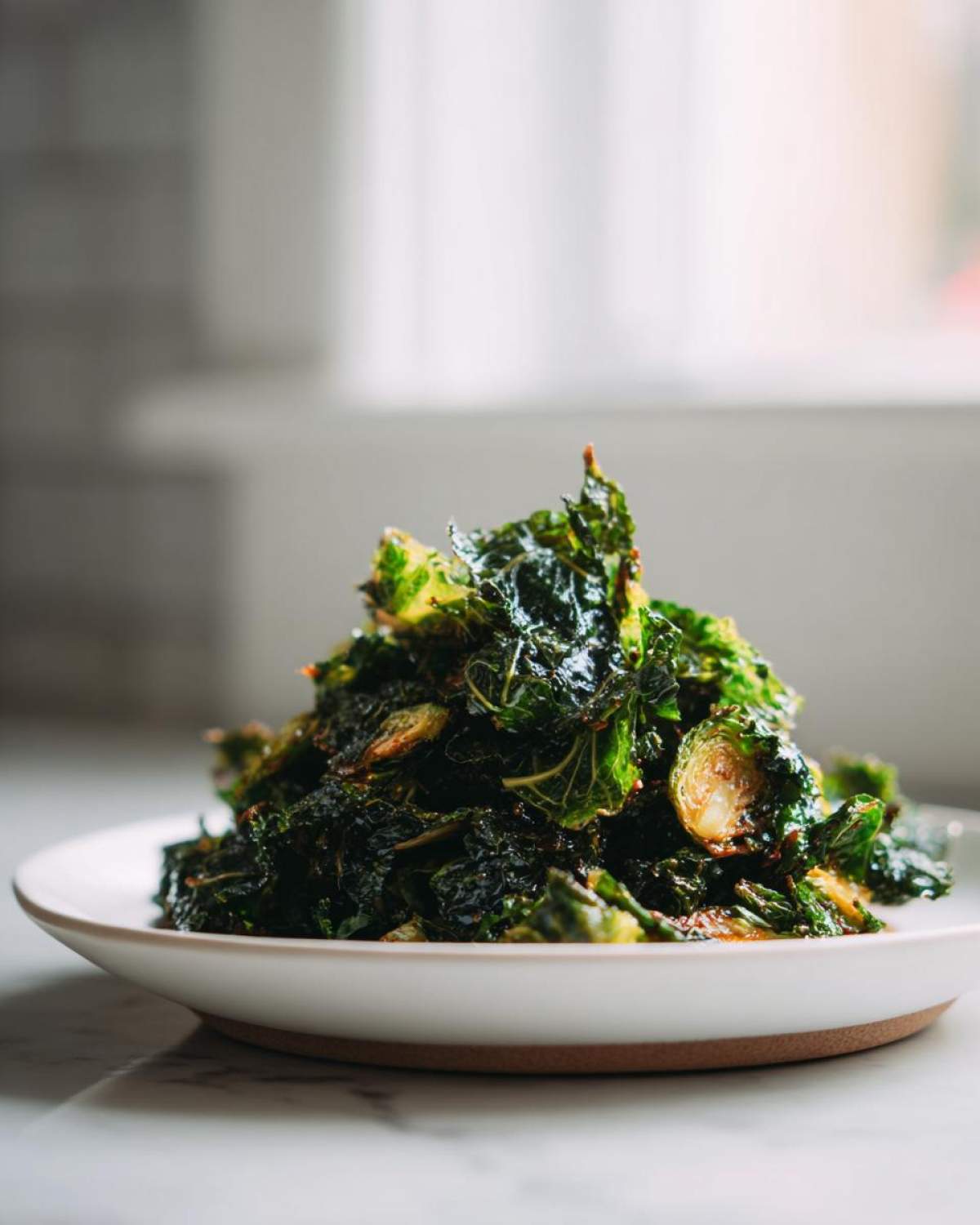 Maple Roasted Brussels Sprout Chips - detail 1