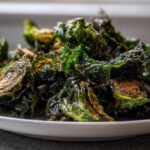 Maple Roasted Brussels Sprout Chips