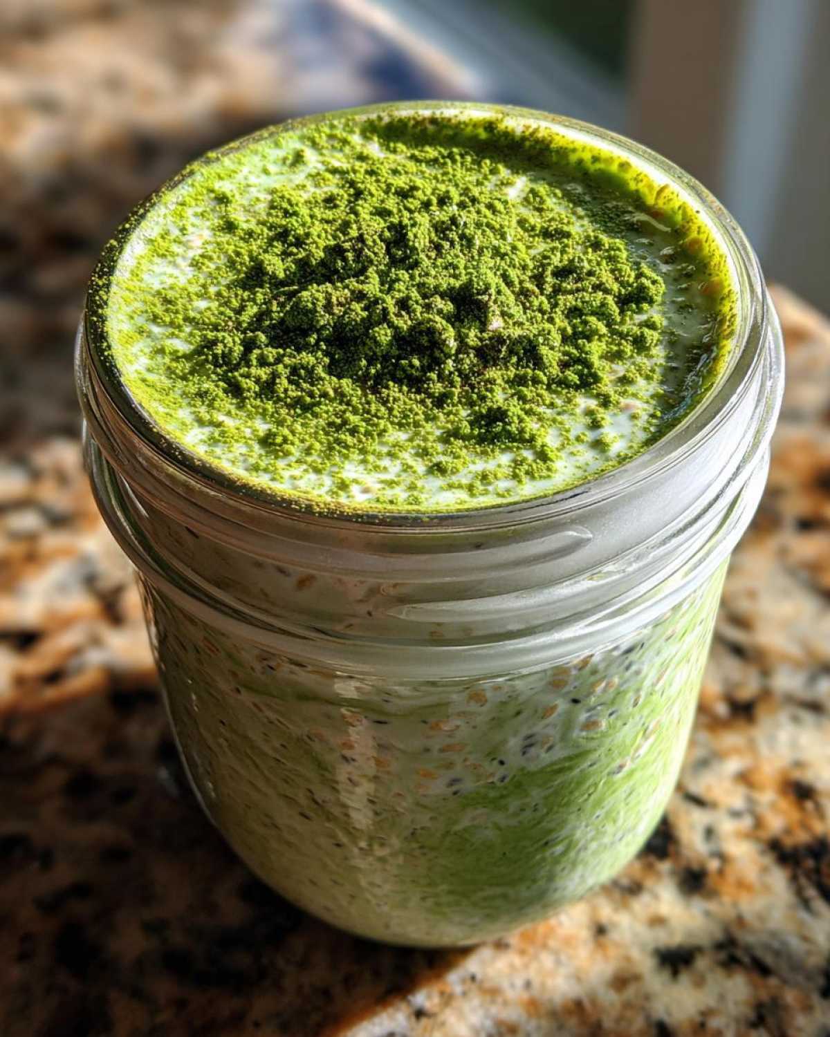 Matcha Ginger Latte Overnight Oats - detail 4