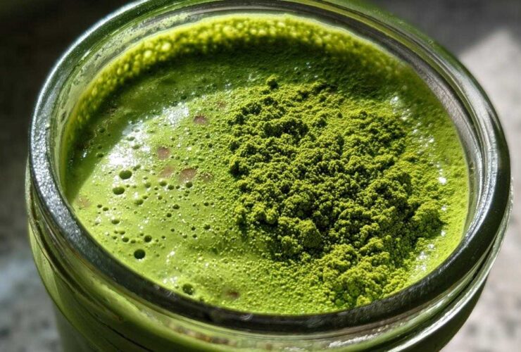 Matcha Ginger Latte Overnight Oats