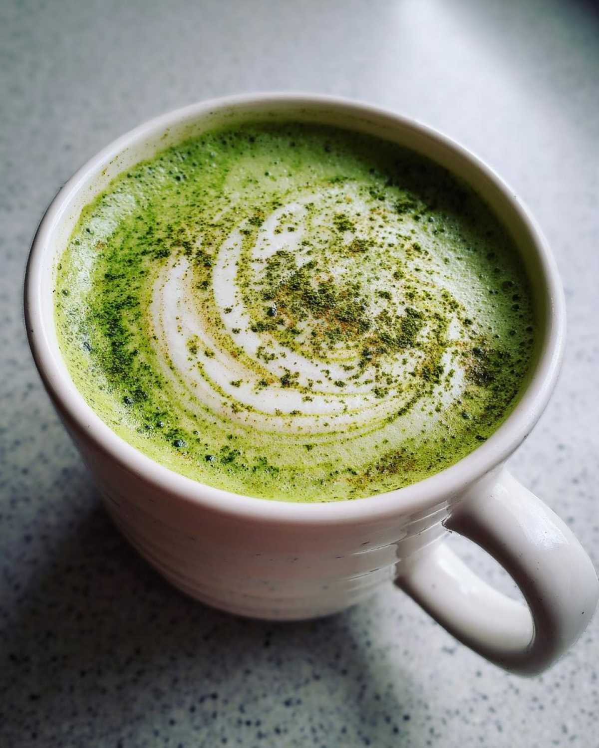 Matcha White Hot Chocolate - detail 1