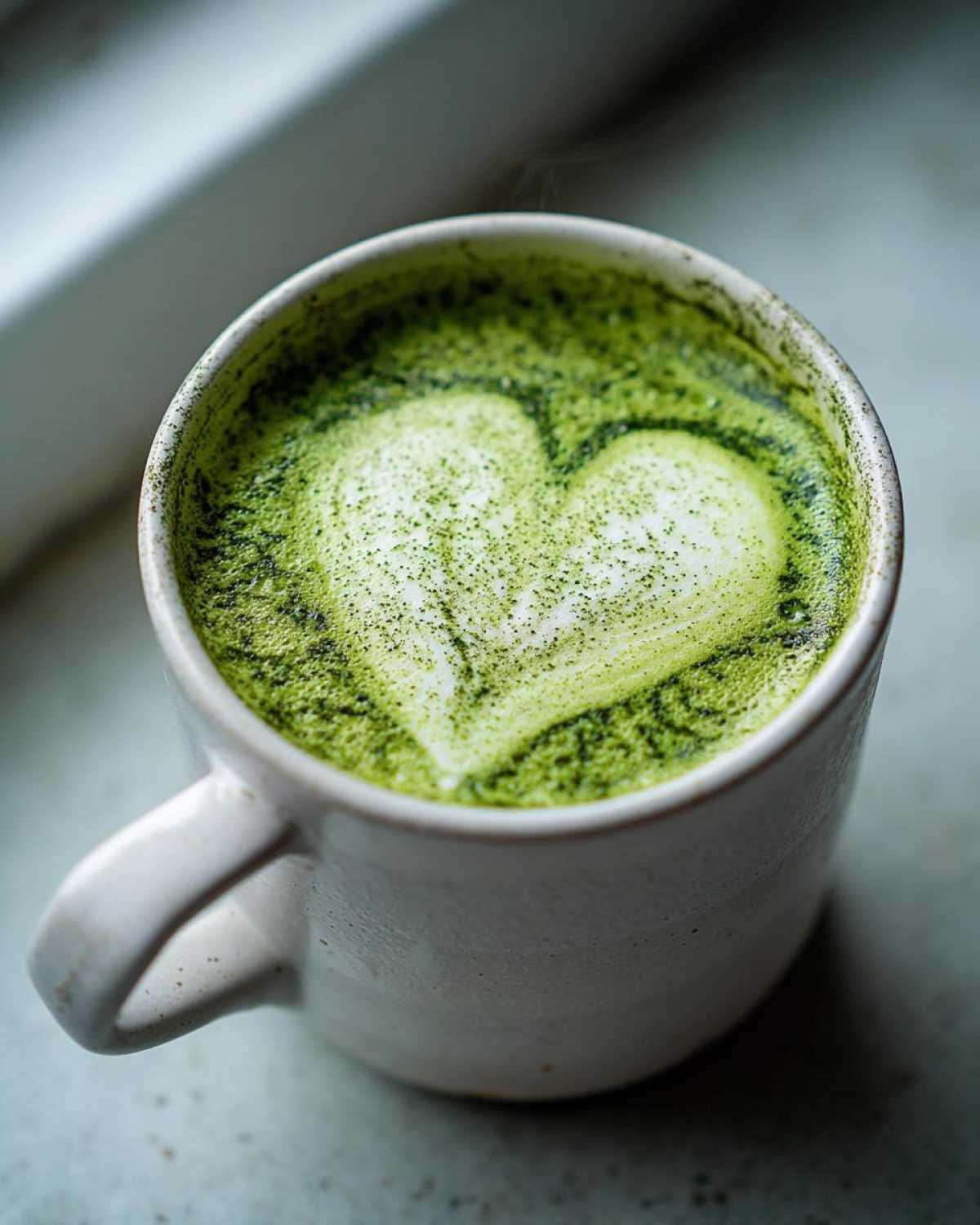 Matcha White Hot Chocolate - detail 2