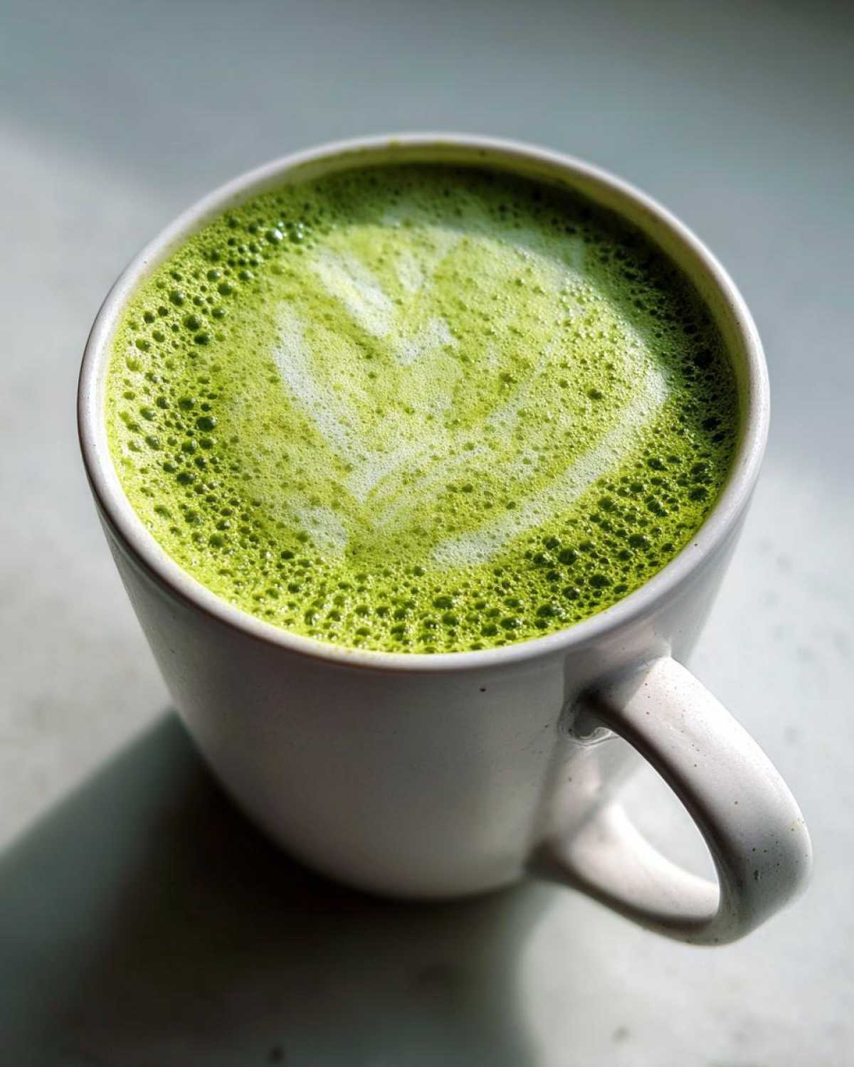 Matcha White Hot Chocolate - detail 3