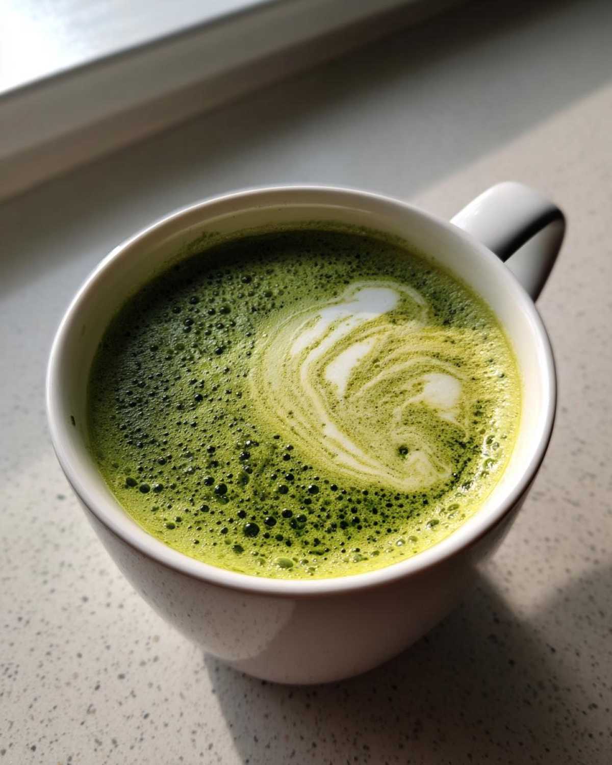 Matcha White Hot Chocolate - detail 4