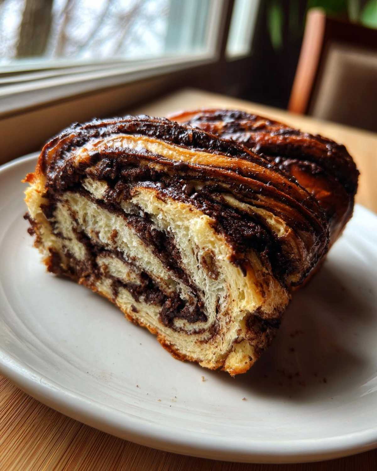Nutella Cinnamon Swirl Babka - detail 2