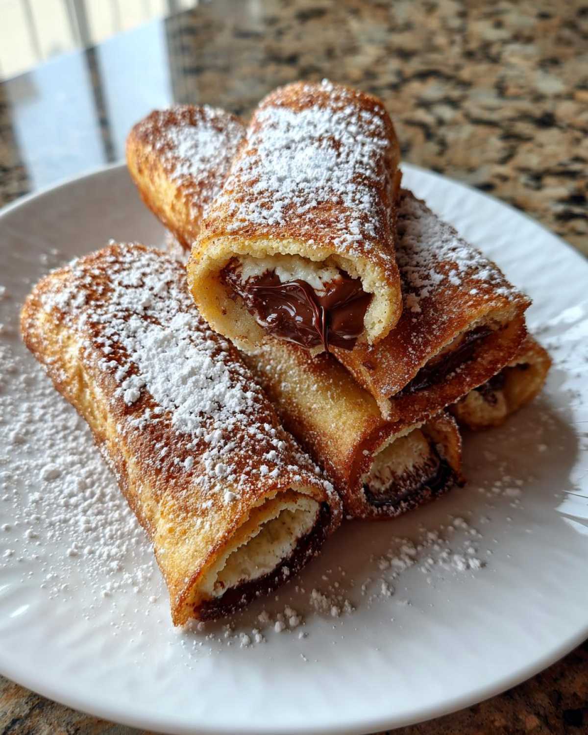 Nutella-Stuffed French Toast Roll-ups - detail 3