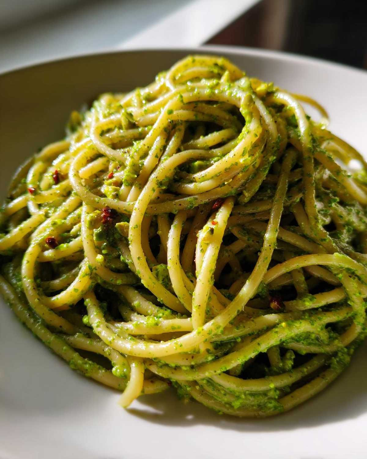 One-Pot Pistachio Pesto Pasta - detail 4
