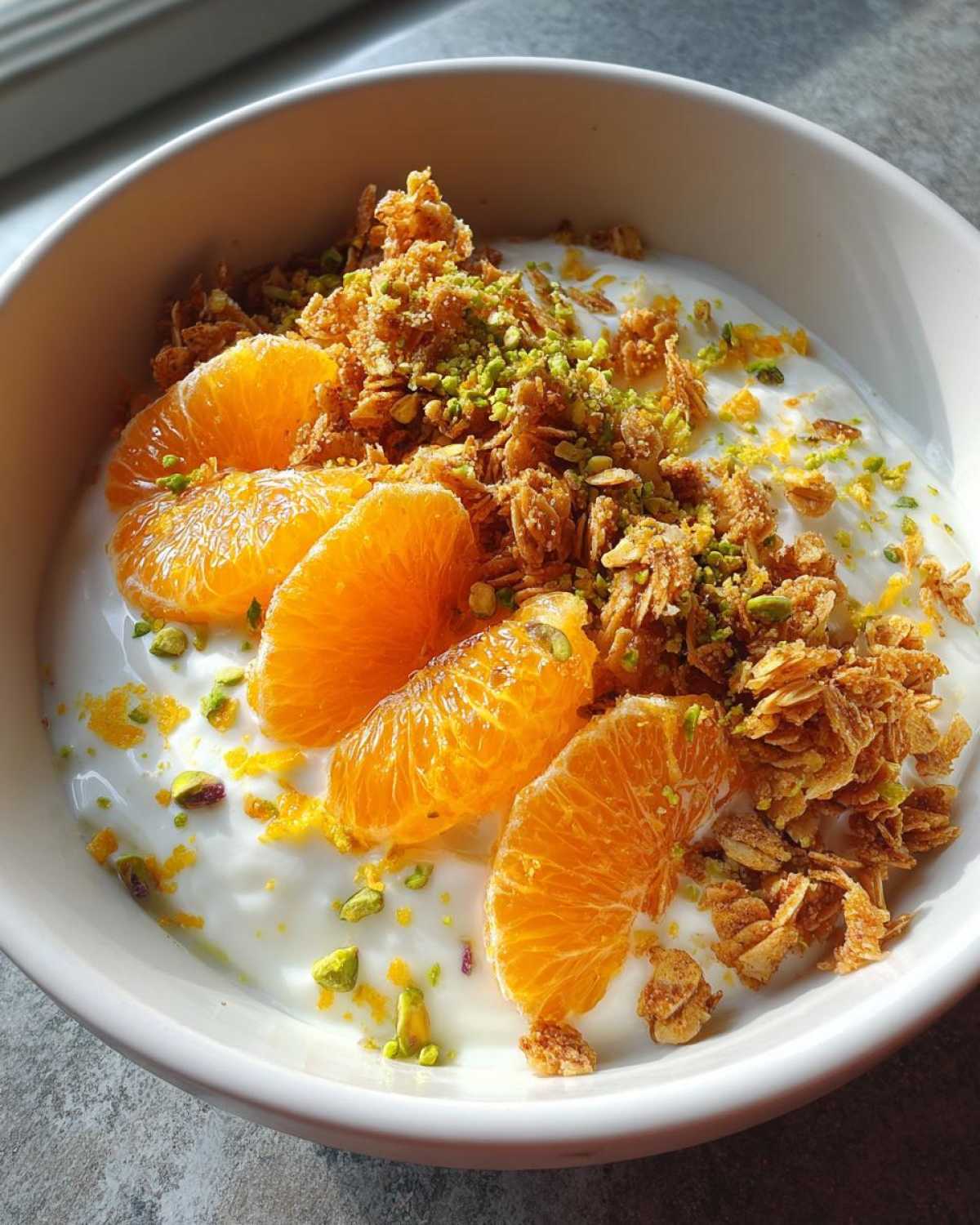 Orange Blossom Yogurt & Granola Bowl - detail 1