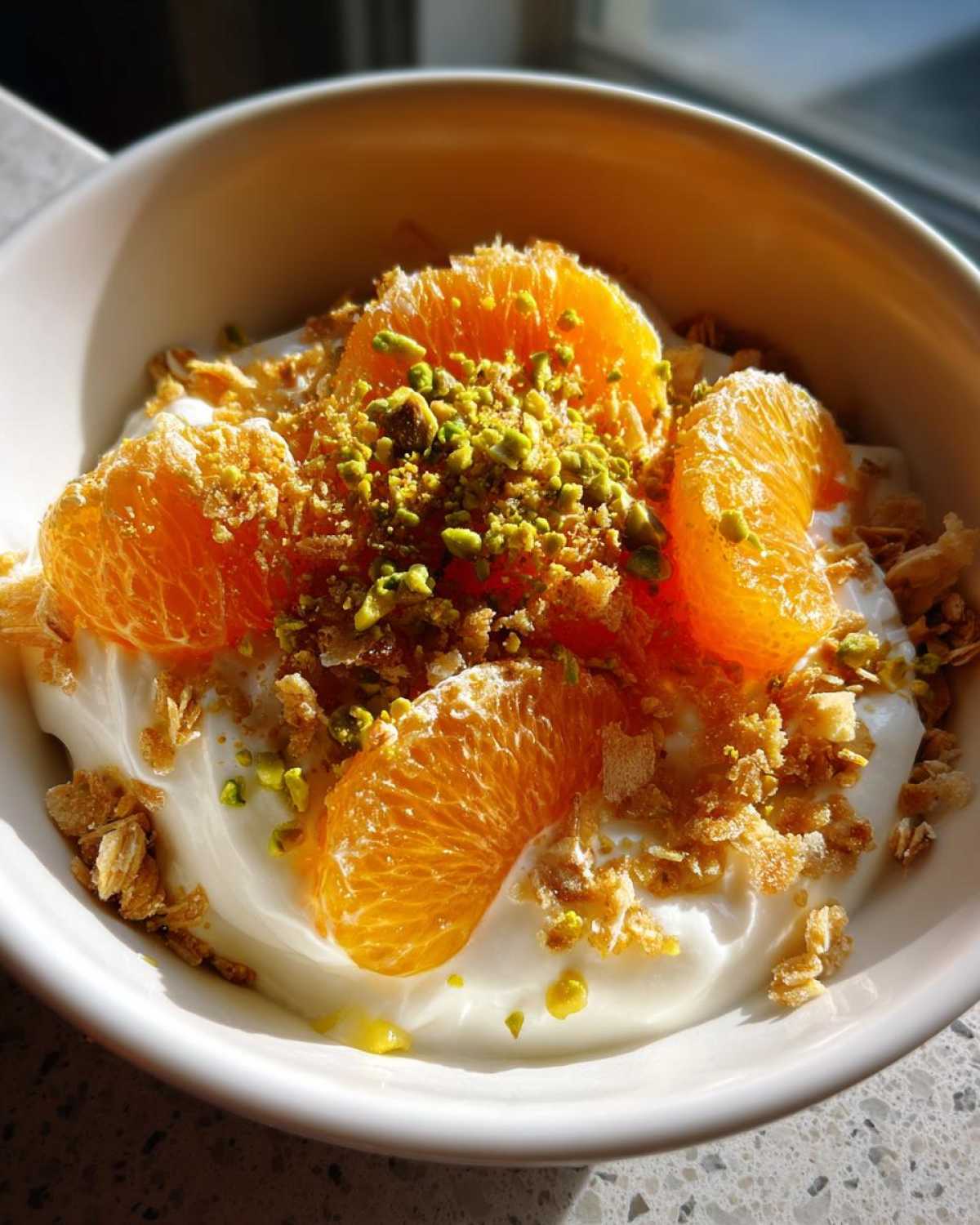 Orange Blossom Yogurt & Granola Bowl - detail 2