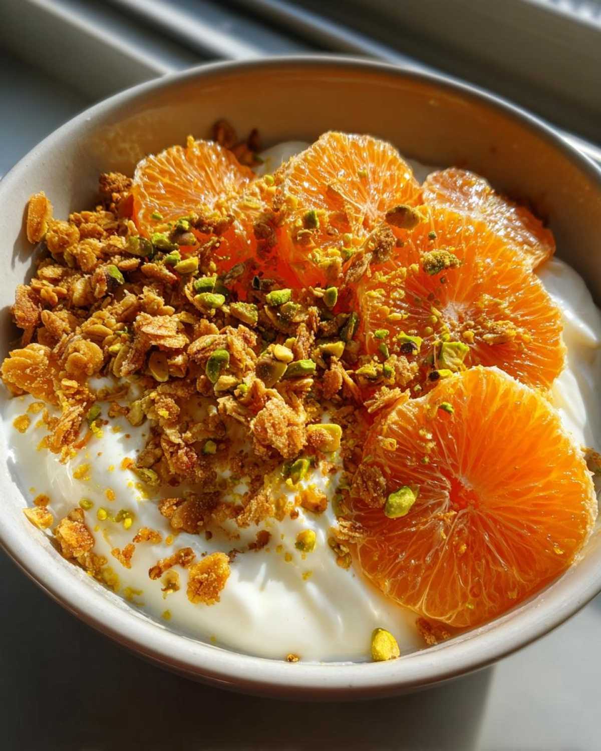 Orange Blossom Yogurt & Granola Bowl - detail 3
