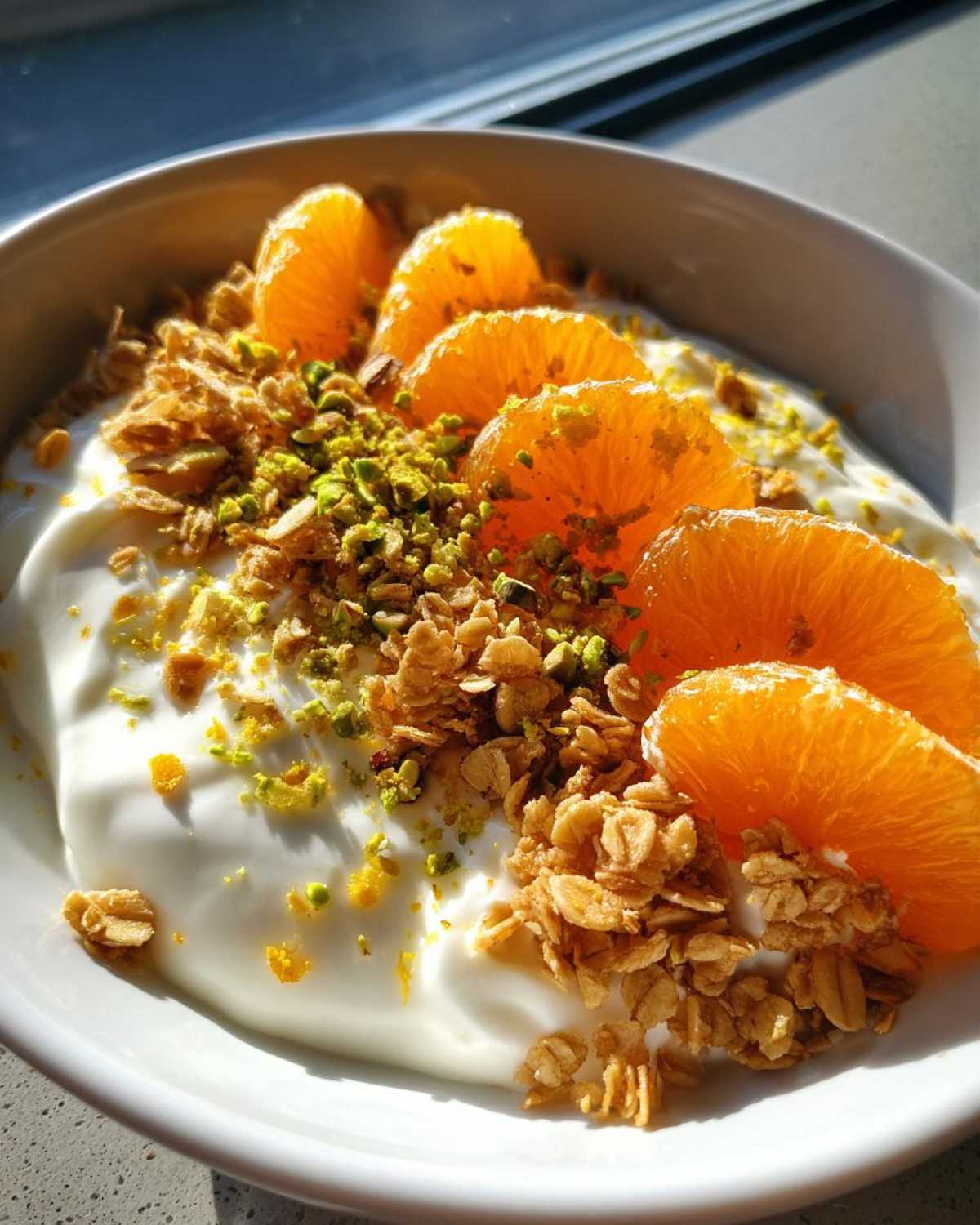 Orange Blossom Yogurt & Granola Bowl - detail 4