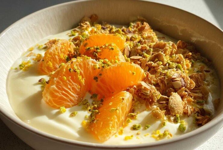 Orange Blossom Yogurt & Granola Bowl