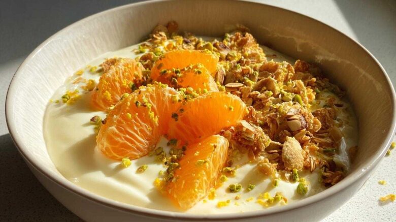 Orange Blossom Yogurt & Granola Bowl