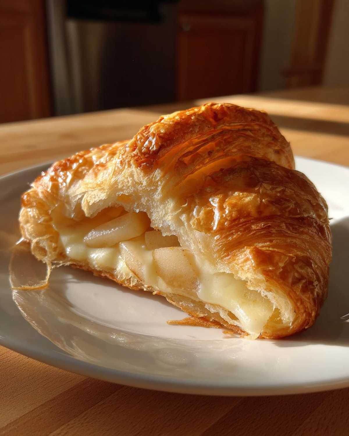 Pear and Brie Croissants - detail 1