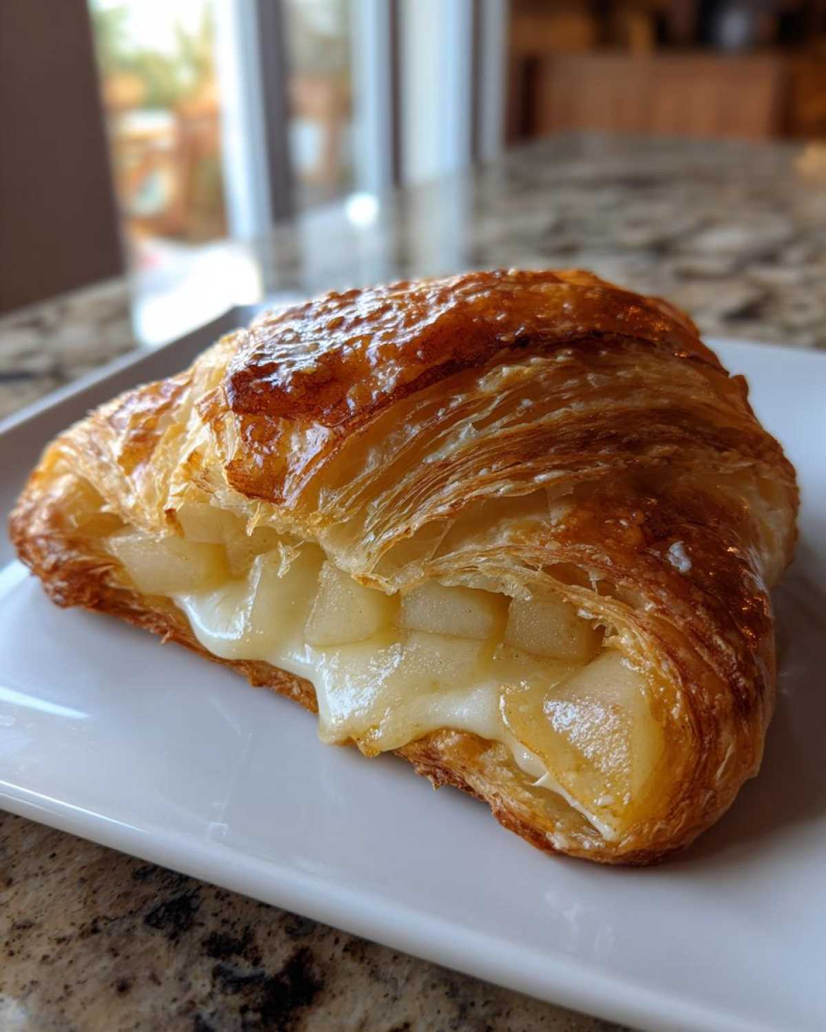 Pear and Brie Croissants - detail 2
