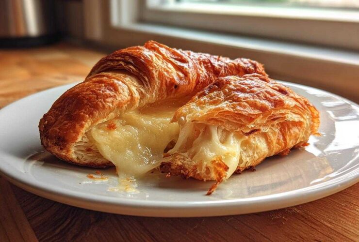 Pear and Brie Croissants