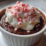 Peppermint Hot Chocolate Pots de Crème