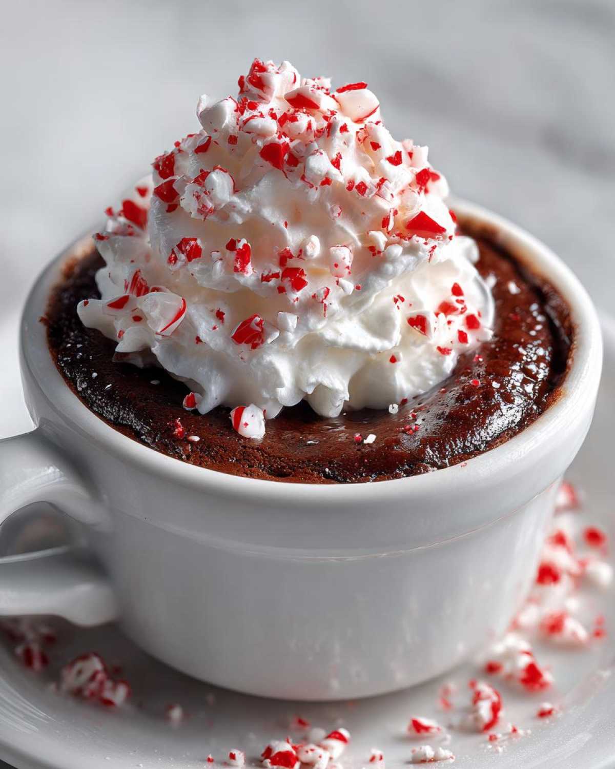 Peppermint Hot Chocolate Pots de Crème - detail 3