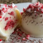 Peppermint Marshmallow Hot Cocoa Bombs