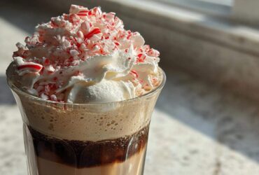 Peppermint Mocha Latte Float