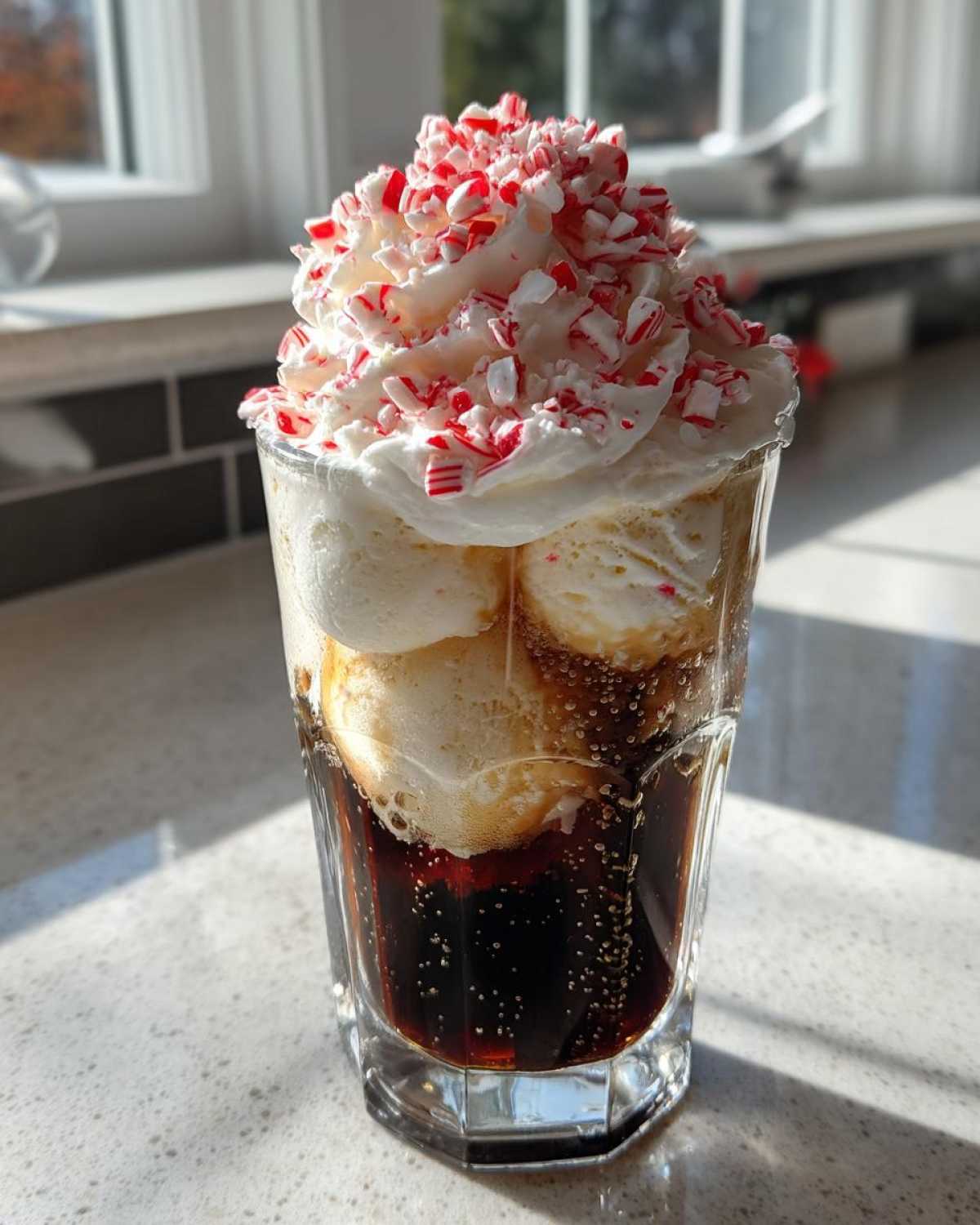 Peppermint Mocha Latte Float - detail 4