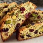 Pistachio Cranberry Biscotti