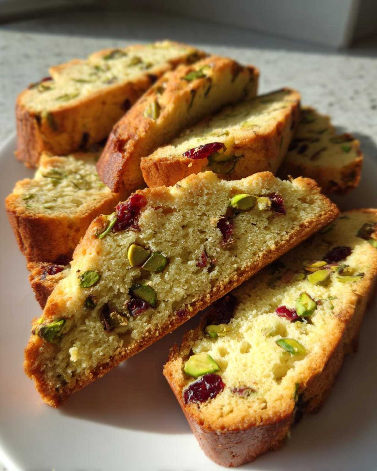 Pistachio Cranberry Biscotti - detail 2