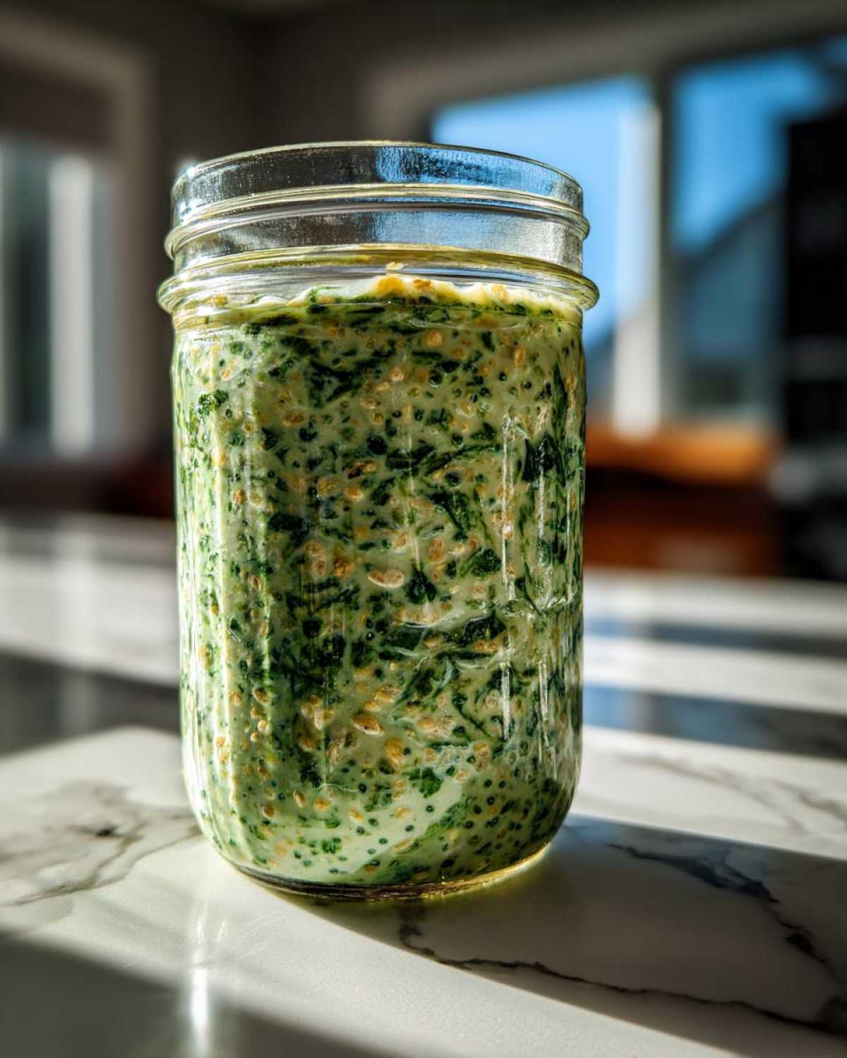 Protein-Packed Overnight Green Oats - detail 1