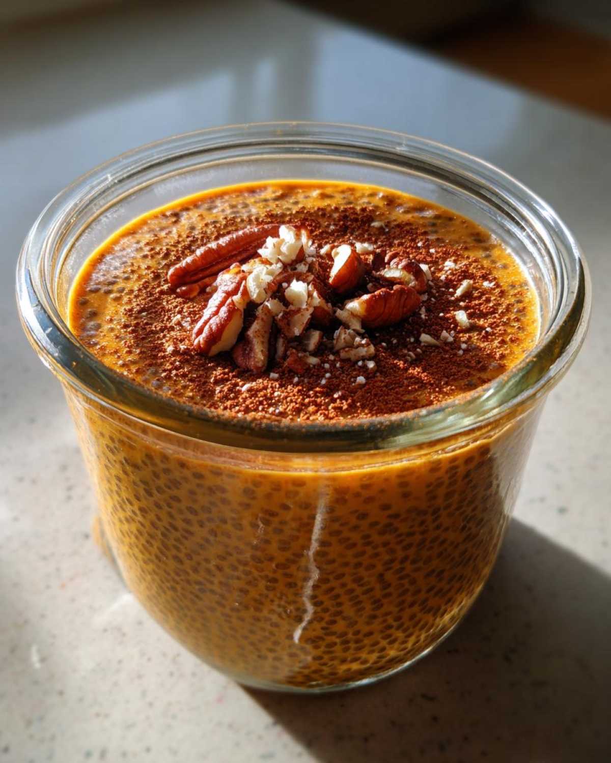 Pumpkin Spice Overnight Chia Pudding - detail 1