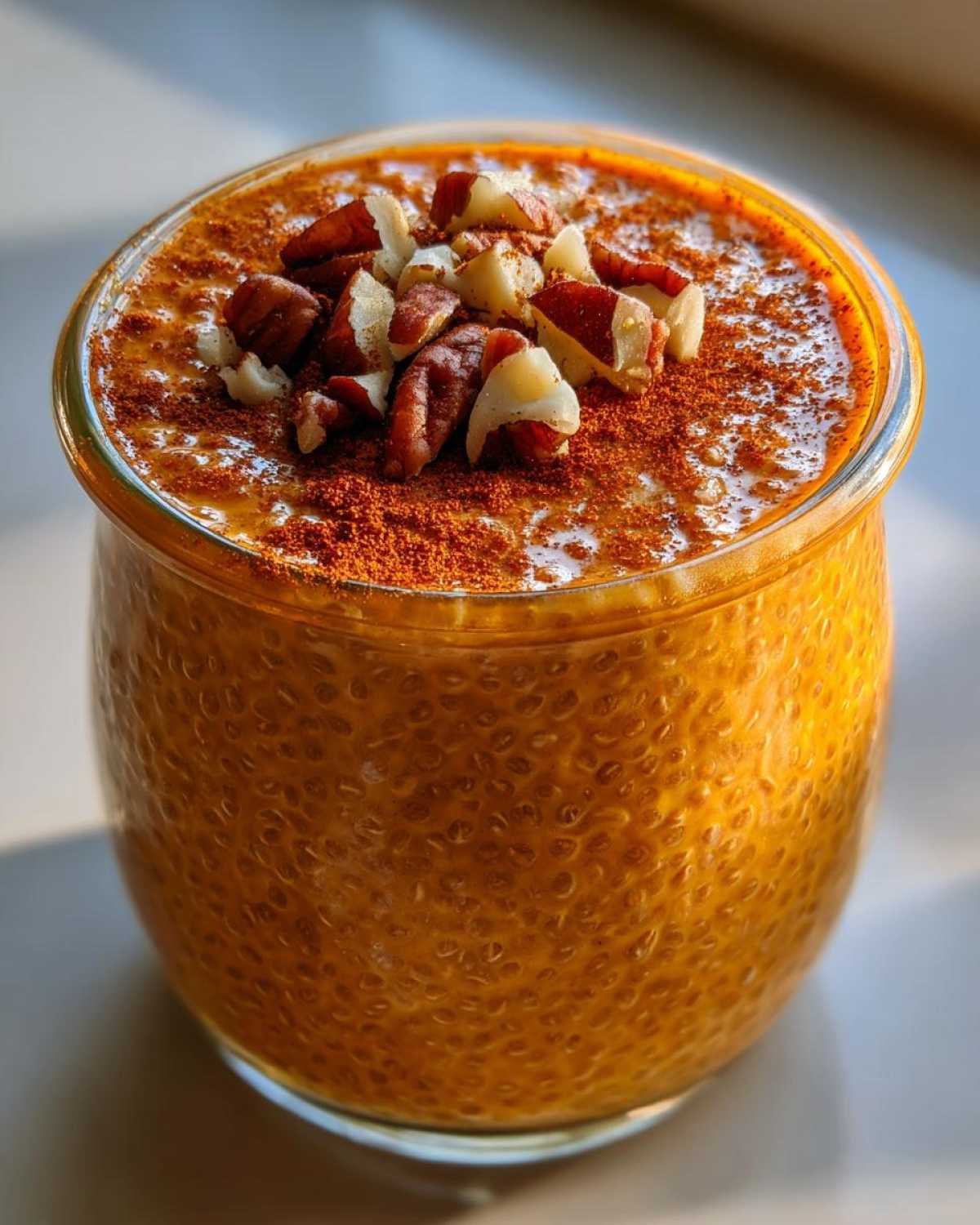 Pumpkin Spice Overnight Chia Pudding - detail 3