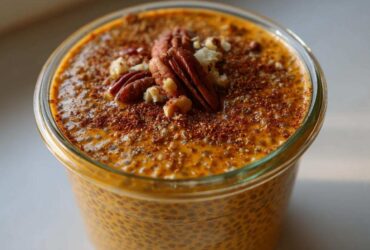 Pumpkin Spice Overnight Chia Pudding