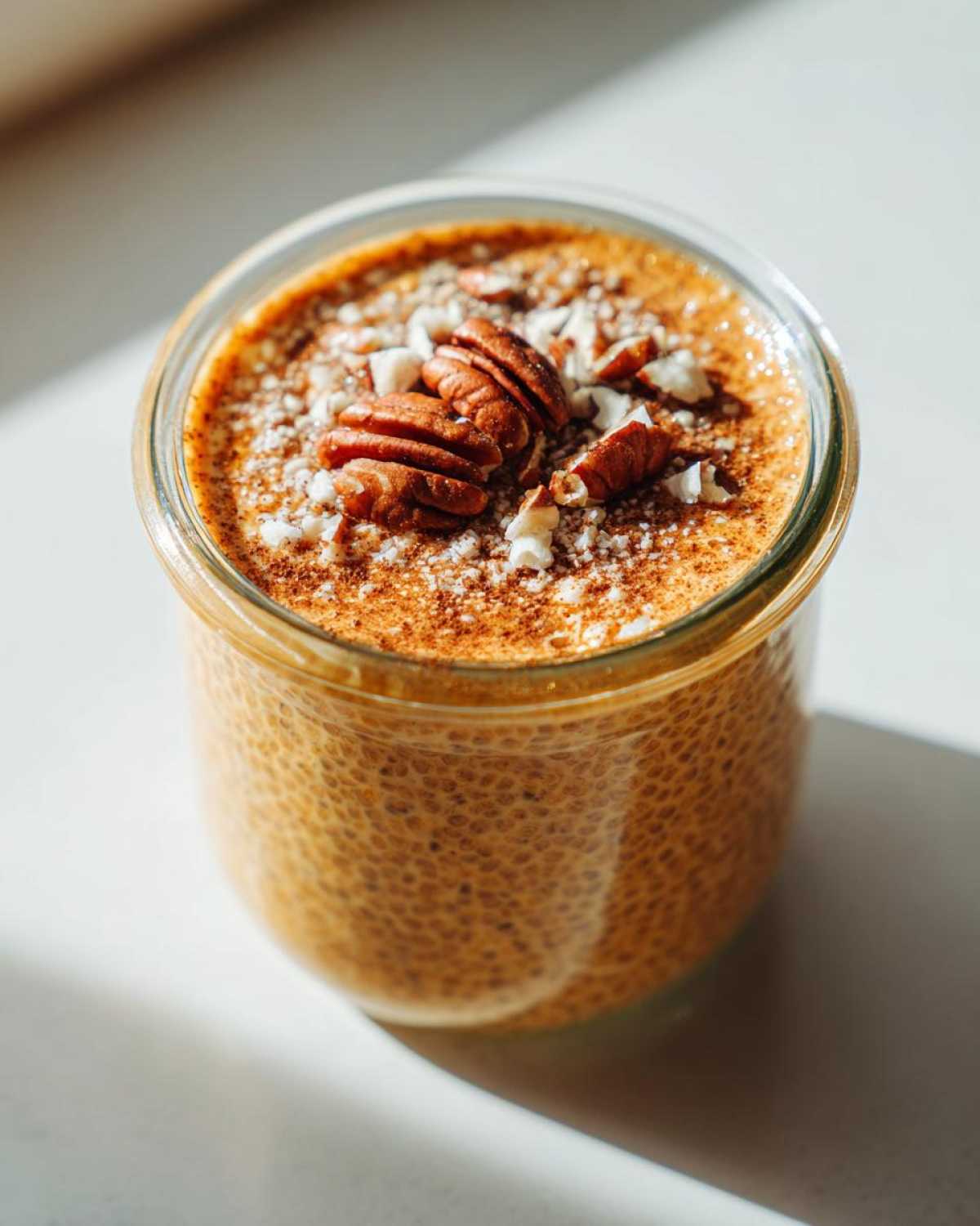 Pumpkin Spice Overnight Chia Pudding - detail 4