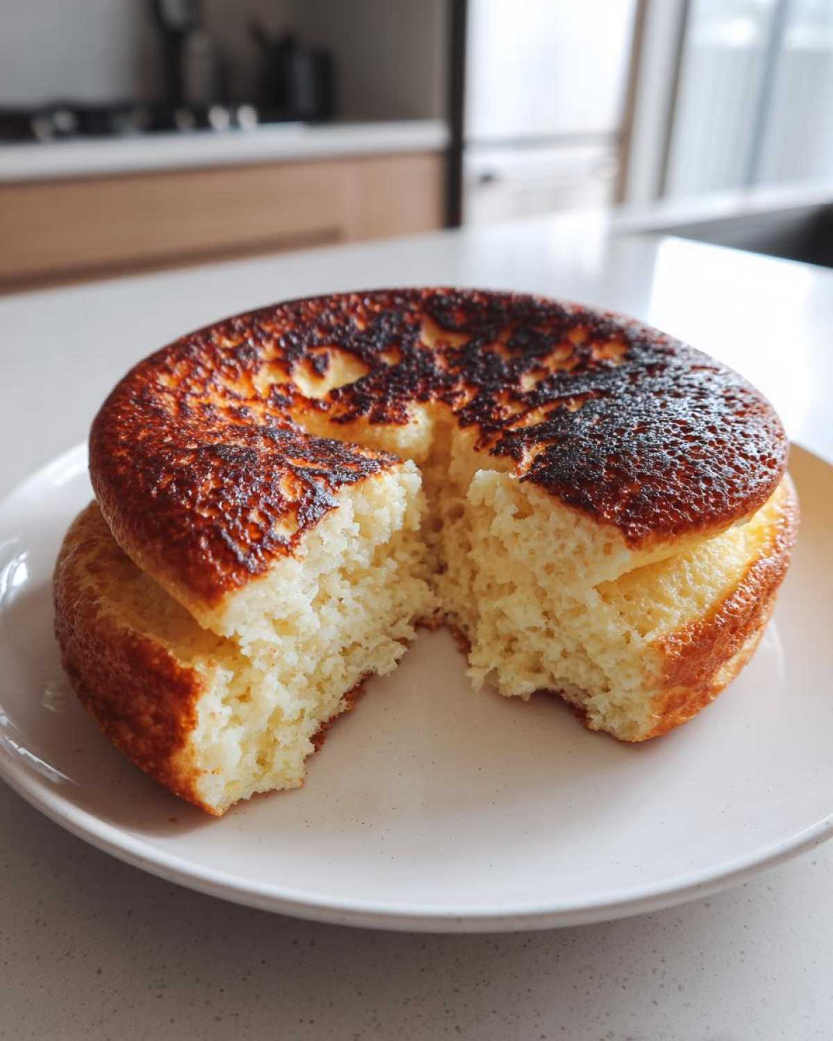 Quinoa Banana Pancake Souffle - detail 2