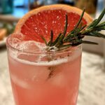 Rosemary Grapefruit Gin Fizz