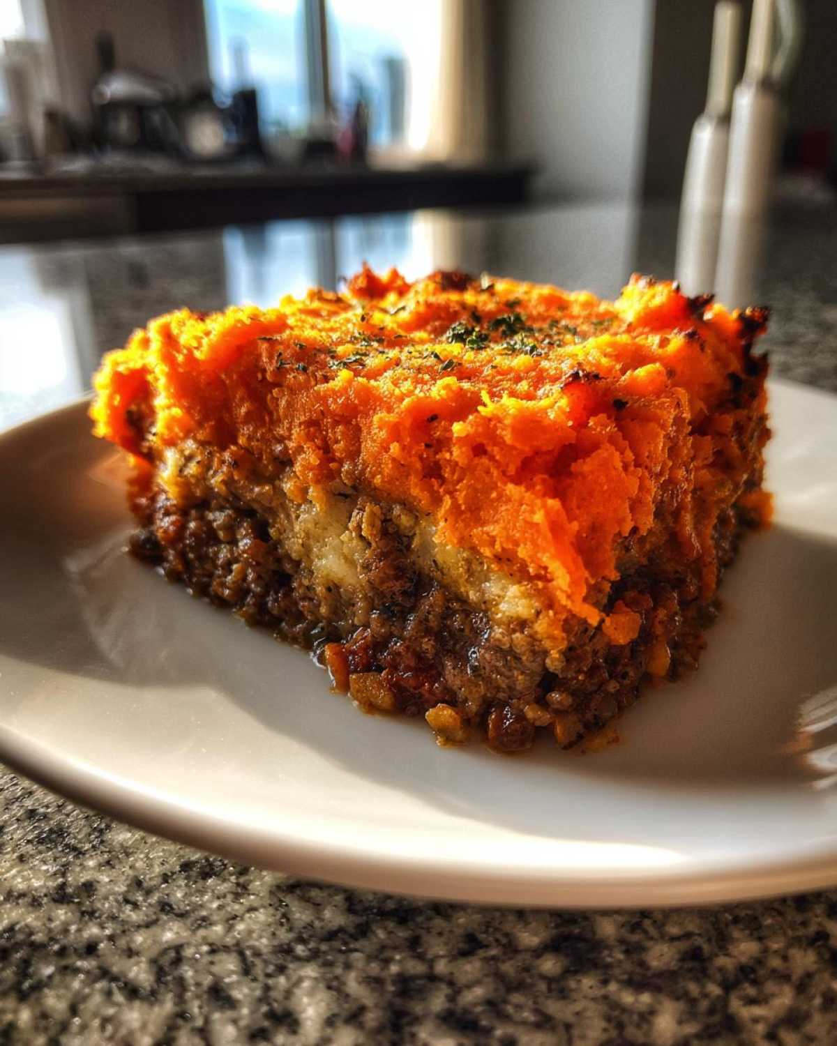 Savory Sweet Potato & Turkey Shepherd's Pie - detail 1