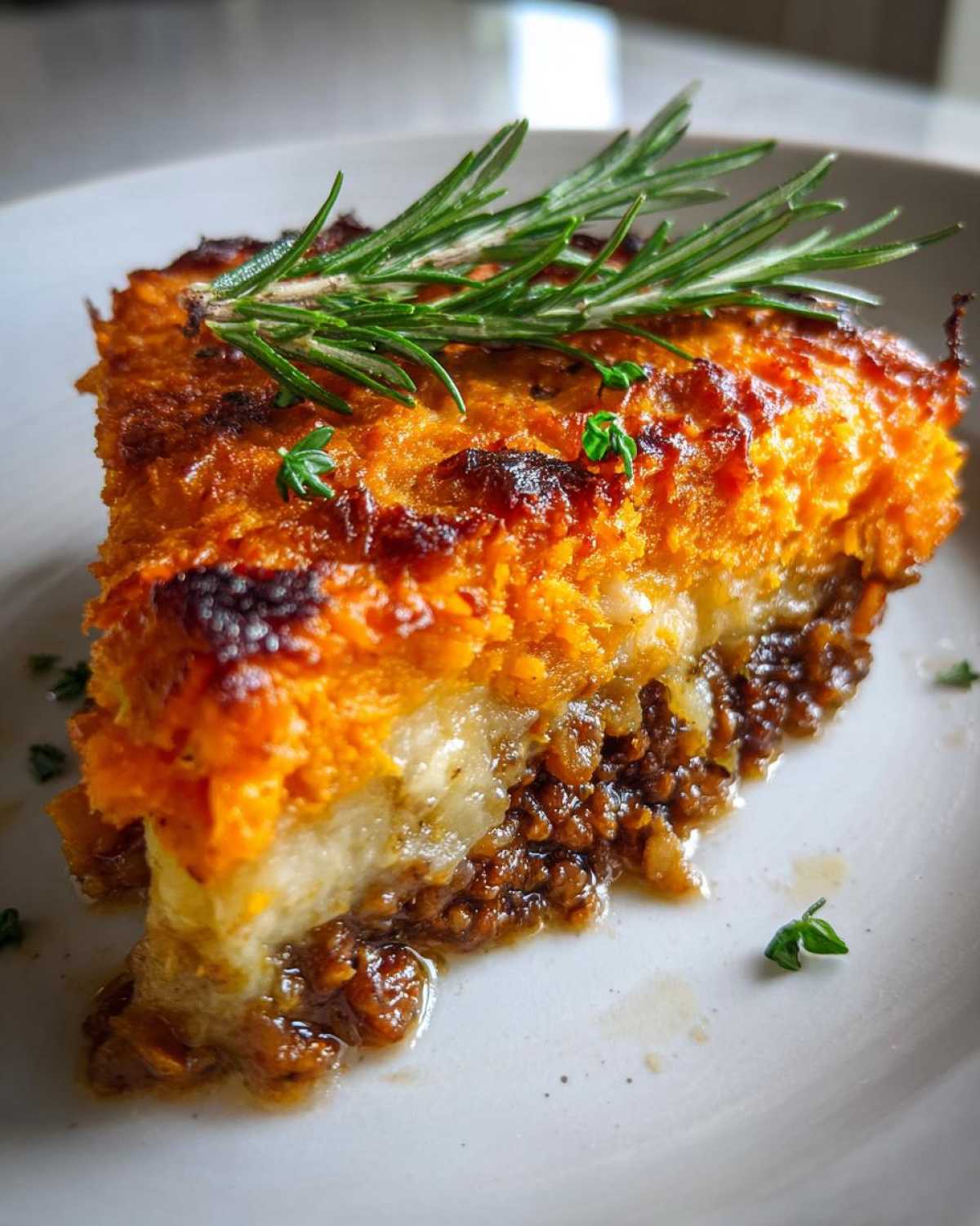 Savory Sweet Potato & Turkey Shepherd's Pie - detail 4