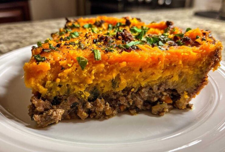 Savory Sweet Potato & Turkey Shepherd's Pie