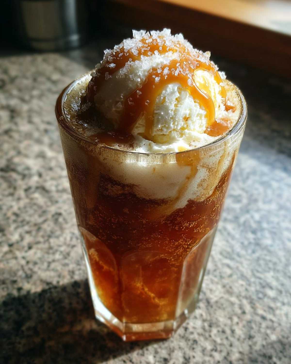 Sea Salt Caramel Apple Cider Float - detail 2