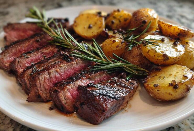 Sea Salt Chocolate Chip Steak Potatoes