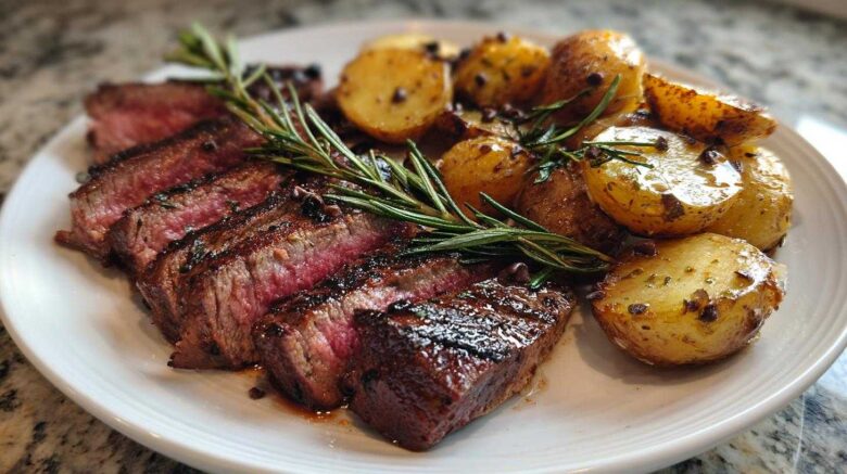 Sea Salt Chocolate Chip Steak Potatoes