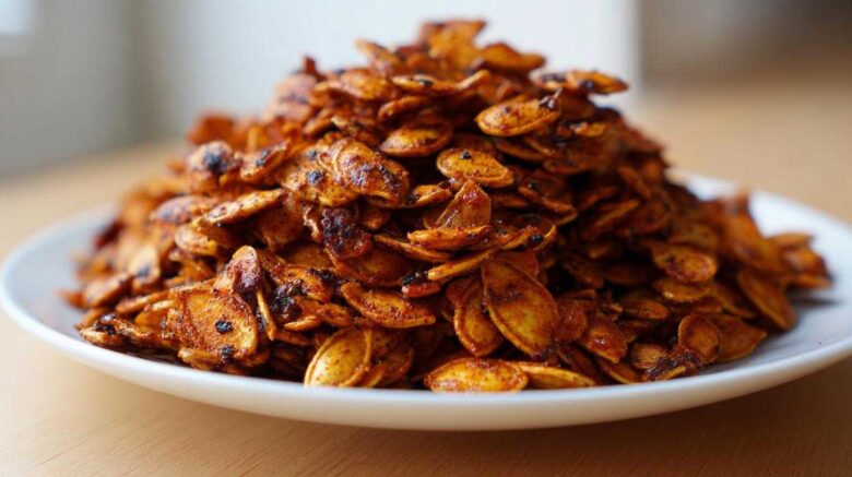 Smoked Paprika Pumpkin Seeds