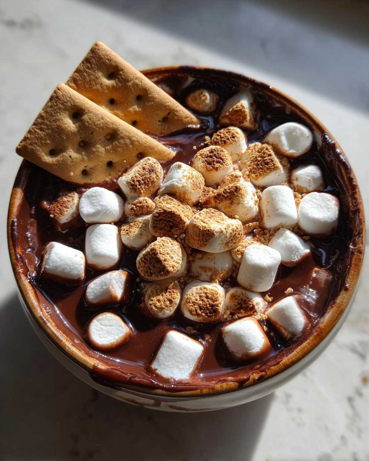 S'mores Hot Chocolate Dip - detail 4