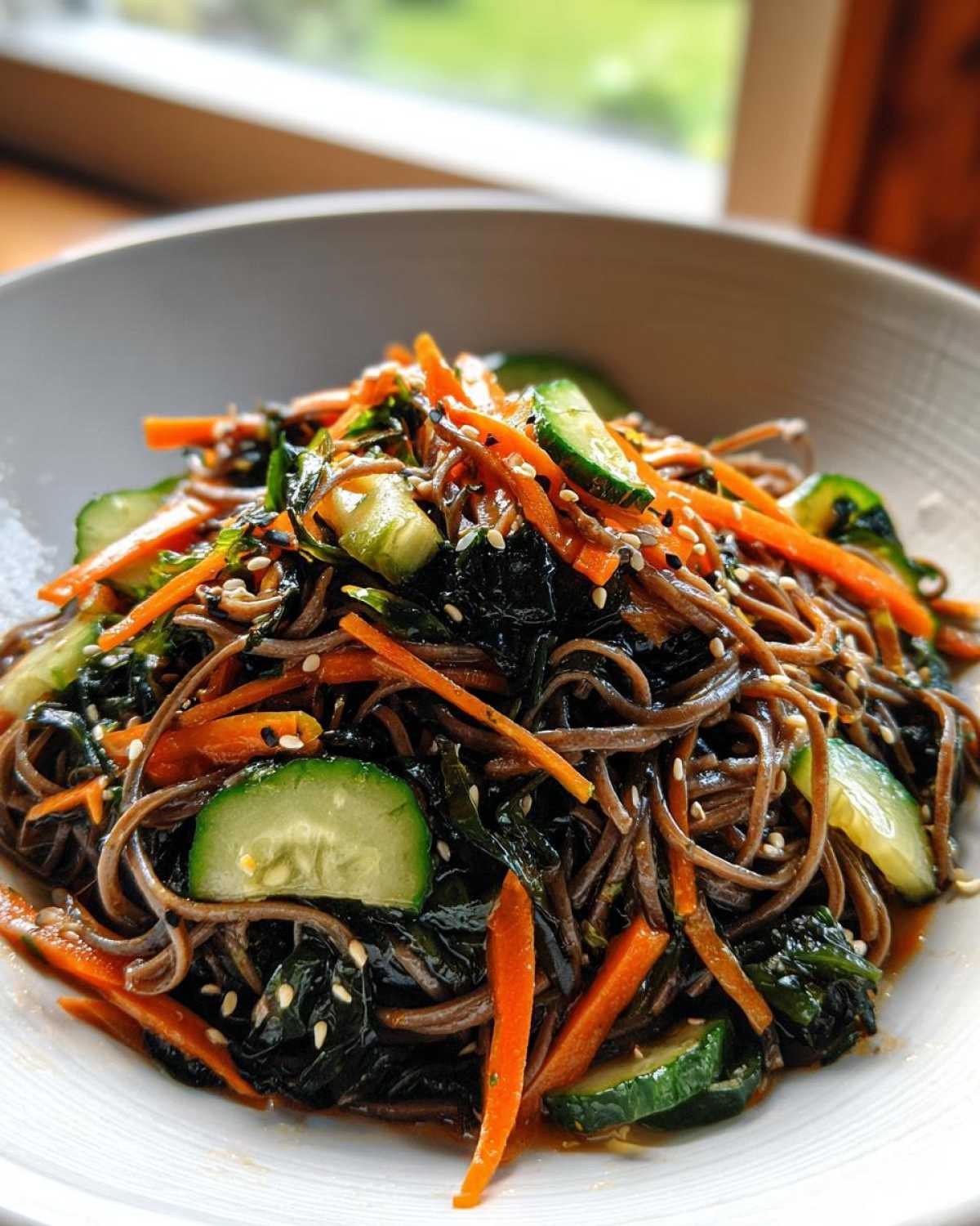 Soba Noodle Seaweed Salad - detail 1