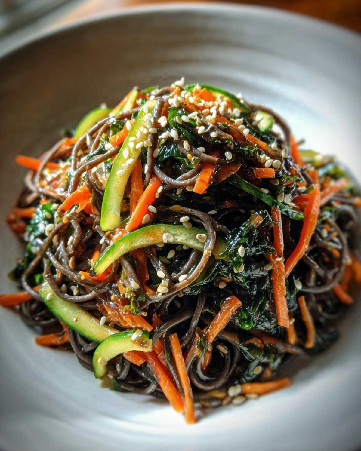Soba Noodle Seaweed Salad - detail 3