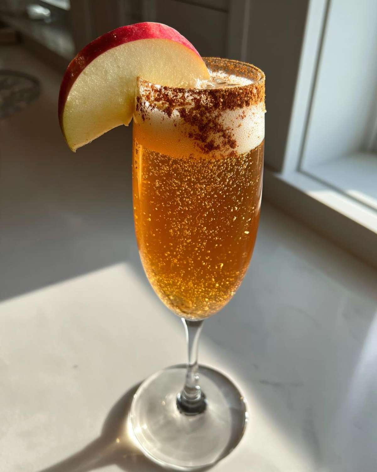 Spiced Apple Cider Mimosa - detail 2