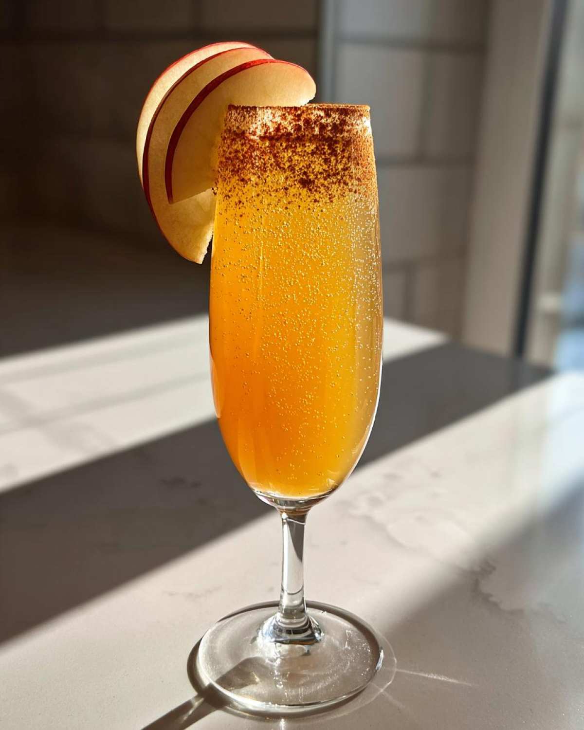 Spiced Apple Cider Mimosa - detail 3