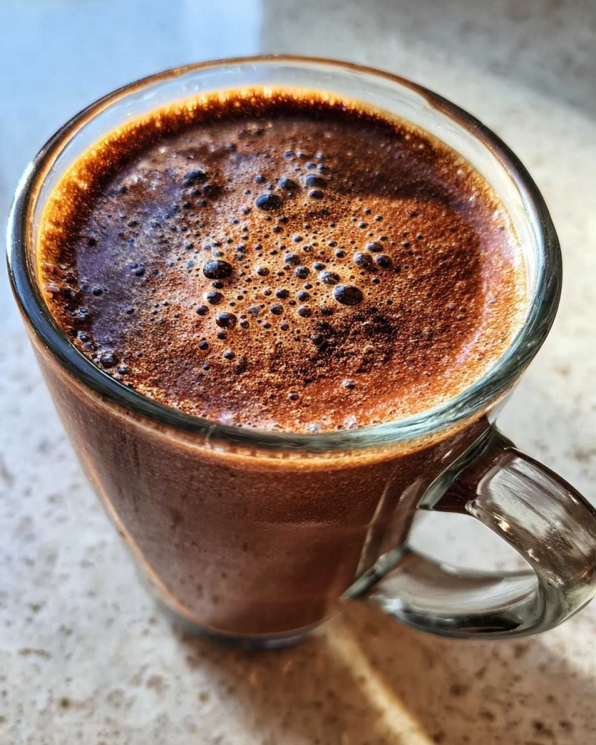 Spiced Cacao Pecan Smoothie - detail 1